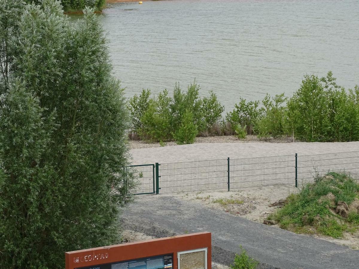 Feriendomizil Am Stoermthaler See, Lagovida, Leipziger Neuseenland, Grosspoesna, Privatstrand Exteriör bild
