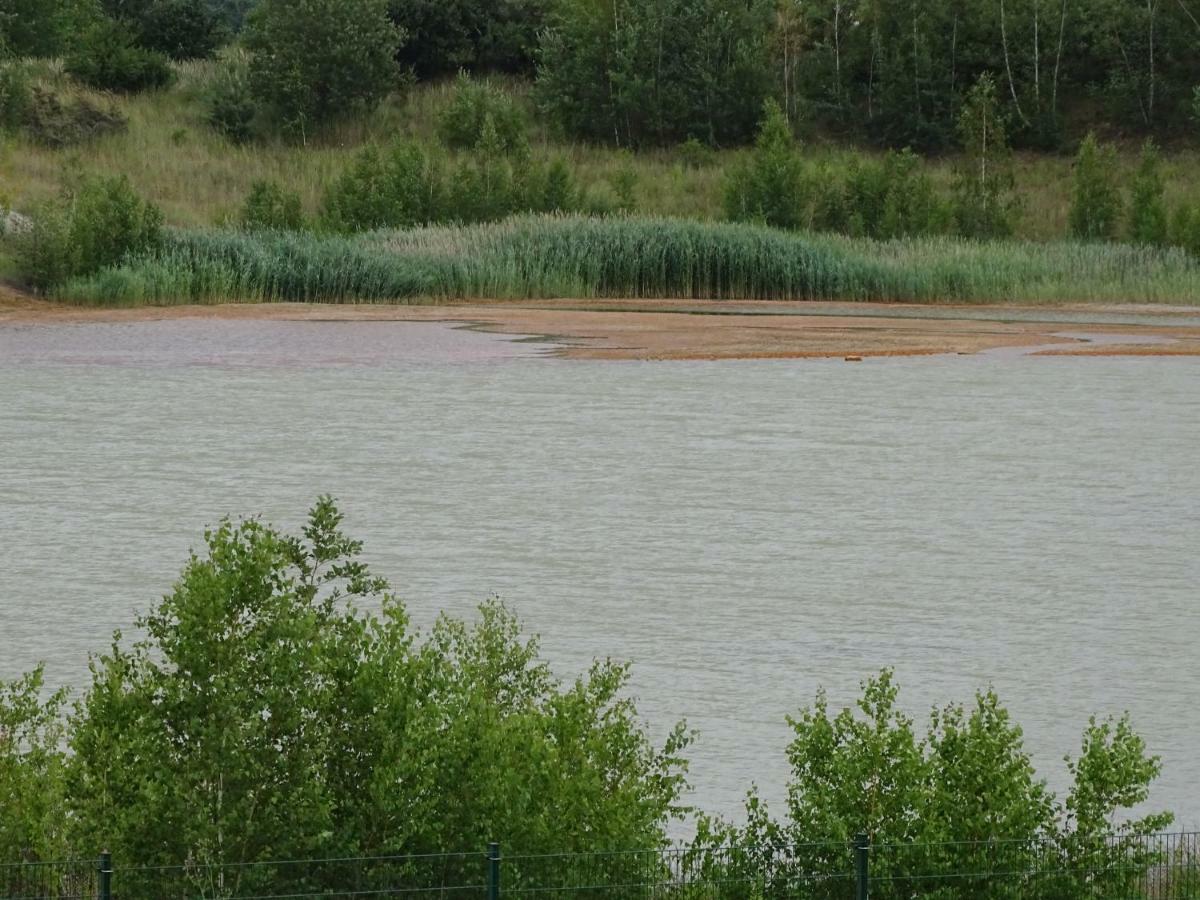 Feriendomizil Am Stoermthaler See, Lagovida, Leipziger Neuseenland, Grosspoesna, Privatstrand Exteriör bild