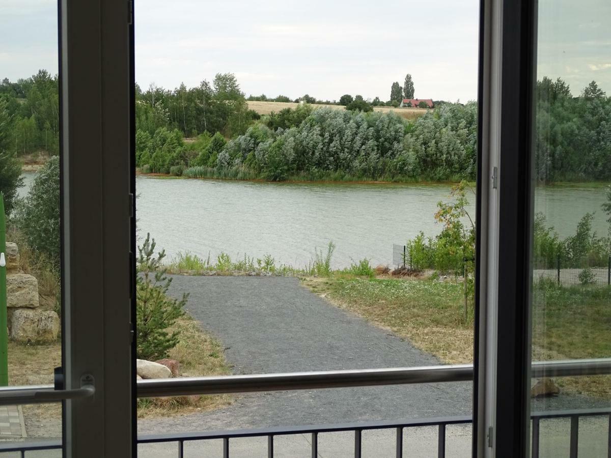 Feriendomizil Am Stoermthaler See, Lagovida, Leipziger Neuseenland, Grosspoesna, Privatstrand Exteriör bild