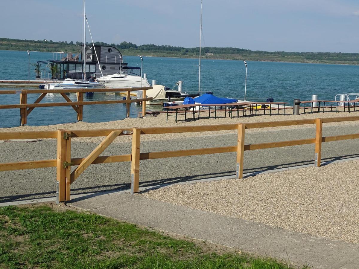 Feriendomizil Am Stoermthaler See, Lagovida, Leipziger Neuseenland, Grosspoesna, Privatstrand Exteriör bild