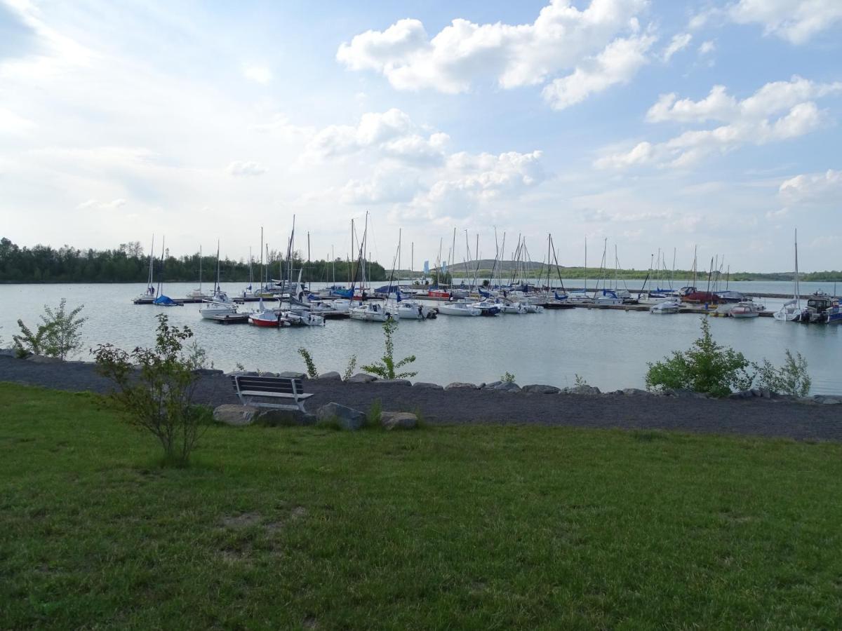 Feriendomizil Am Stoermthaler See, Lagovida, Leipziger Neuseenland, Grosspoesna, Privatstrand Exteriör bild
